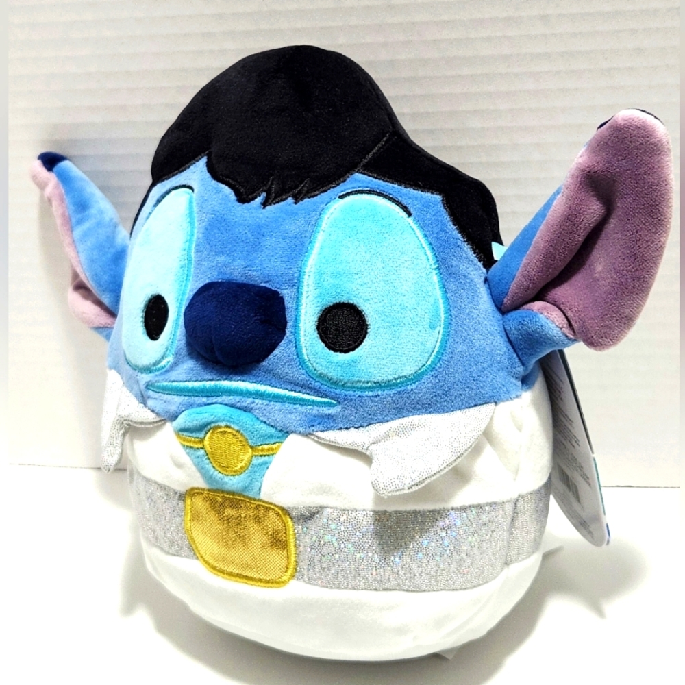 2023 Stitch Elvis Squishmallows Disney Soft Plush 8” NEW